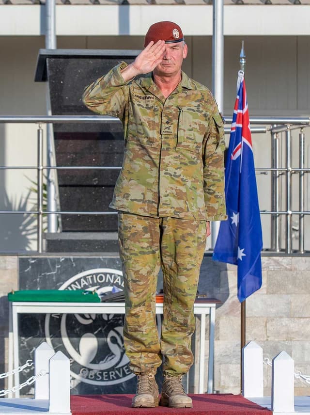 MFO - Bio of the Force Commander